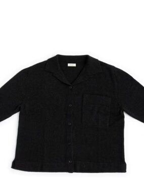 James St Co Knitted Margot Button Up - Black M